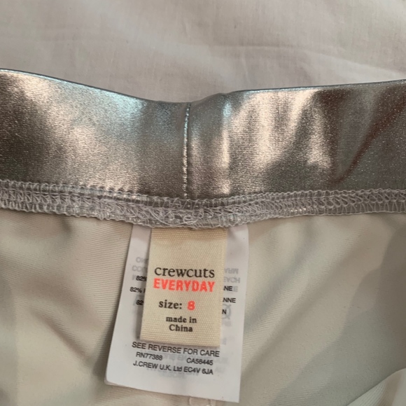 Crew Cuts Gold and Silver Latex Leggings - Picture 3 of 4